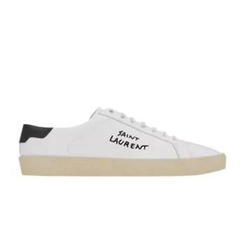 Ботинки Saint Laurent SL-06 Court Leather 2023, белый