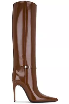 Ботинки Saint Laurent Vendome, цвет Soil Brown