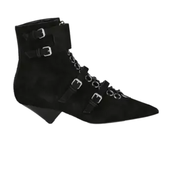Ботинки Saint Laurent Wmns Blaze Suede Ankle Boot 'Black', черный