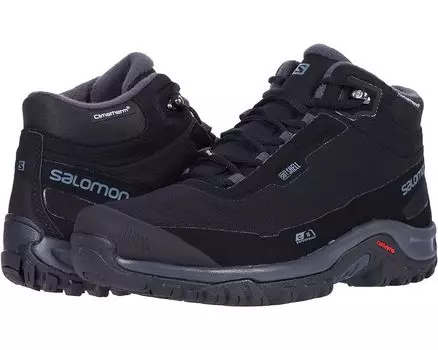 Ботинки Salomon Shelter CS WP, цвет Black/Ebony/Black