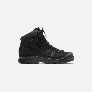 Ботинки Salomon X-ALP MID LTR GTX, цвет Black/Black/Asphalt
