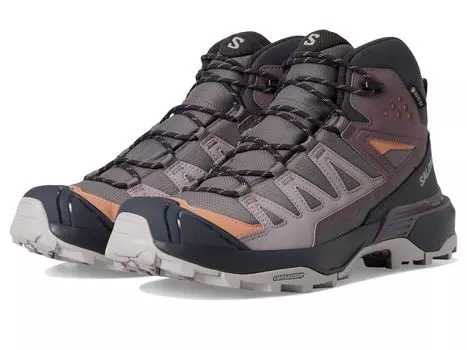 Ботинки Salomon X Ultra 360 Mid GTX, цвет Plum Kitten/Phantom/Cork