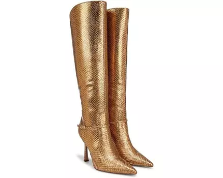 Ботинки Sam Edelman Elia, цвет Medallion Gold Snake Wide Calf
