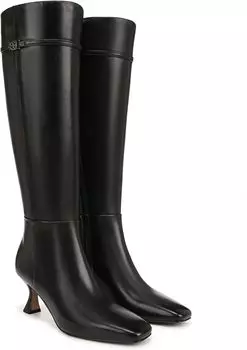 Ботинки Sam Edelman Lyla, цвет Black Leather Wide Calf