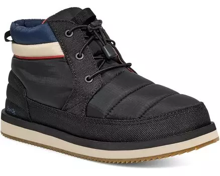 Ботинки Sanuk Puffy Chiller Mid SL, цвет Olympic Black