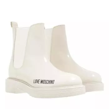 Ботинки sca.nod.city40 vit.abrasivato Love Moschino, бежевый