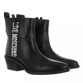 Ботинки sca nod texano50 nappa lux Love Moschino, черный