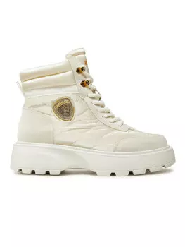 Ботинки scarponcino blanca03 donna Blauer, белый