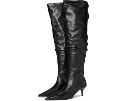 Ботинки Schutz Ashlee Mid Over the knee, черный