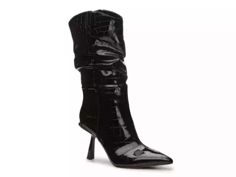 Ботинки Senimi Vince Camuto, Black Croc Print Patent Synthetic