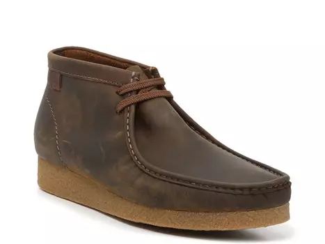 Ботинки Shacre Chukka Clarks, темно-коричневый