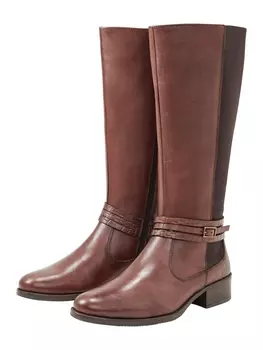 Ботинки sheego Weitschaftstiefel, цвет dunkelbraun