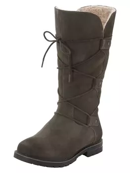 Ботинки sheego Weitschaftstiefel, оливковый