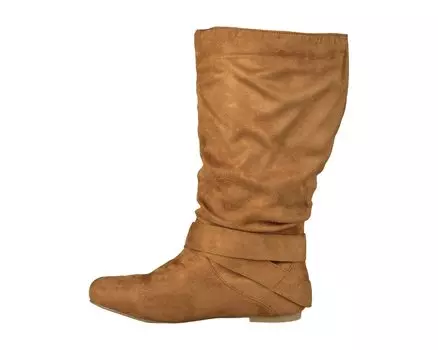 Ботинки Shelley-6 Boot - Wide Calf Journee Collection, каштан