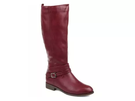 Ботинки широкие Journee Collection Ivie, бургундия