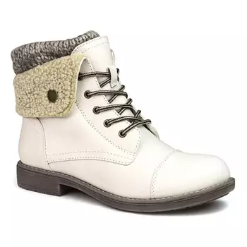 Ботинки широкие комбат Duena от Cliffs By White Mountain, winter white fabric