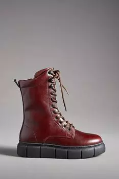 Ботинки Shoe The Bear Tove на шнуровке, коричневый