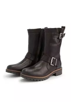 Ботинки Silkeborg на молнии TRAVELIN', темно-коричневый