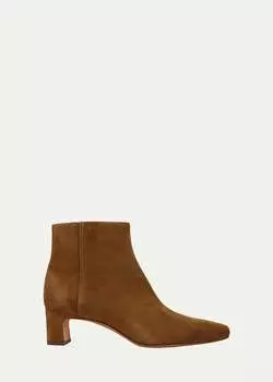 Ботинки Silvana Suede Zip Boot в цвете Elmwood Brown Vince