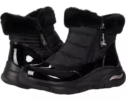 Ботинки SKECHERS Arch Fit - Cool Puff, цвет Black/Black