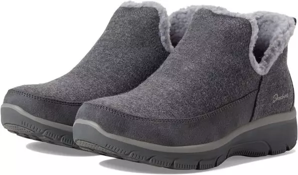 Ботинки SKECHERS Easy Going - Winter Kiss, цвет Charcoal
