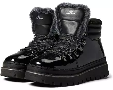 Ботинки SKECHERS Jammers - Cozy Retro, цвет Black Patent