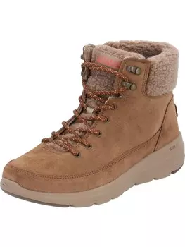 Ботинки SKECHERS Lace-Up Ankle Boots, коричневый