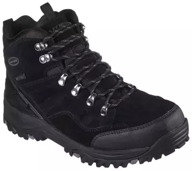Ботинки Skechers на шнуровке "RELMENT PELMO", с RELAXED FIT, черный