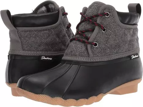 Ботинки SKECHERS Pond - Lil Puddles, цвет Black/Charcoal