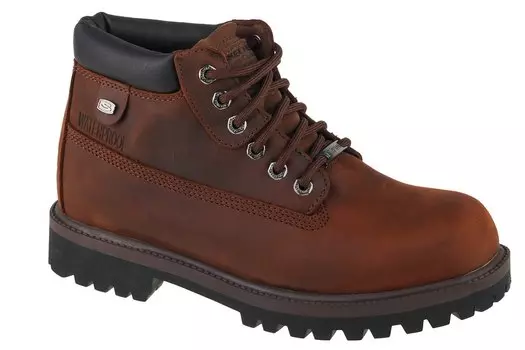 Ботинки Skechers Sergeants Verdict, коричневый