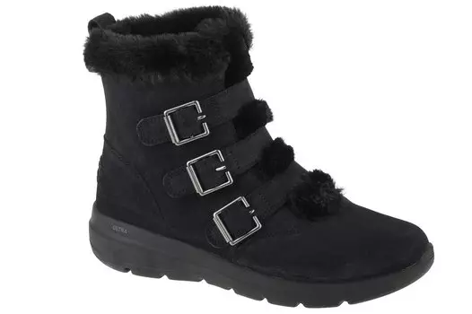Ботинки Skechers Skechers Glacial Ultra Buckle Up, черный