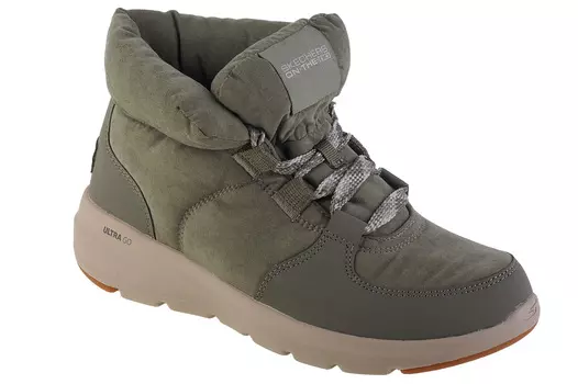 Ботинки Skechers Skechers Glacial Ultra Trend Up, зеленый