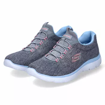 Ботинки Skechers Slipper FUN FLAIR, серый