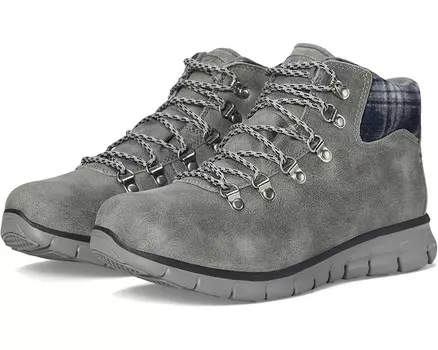 Ботинки SKECHERS Synergy - Plaid Mood, угольный