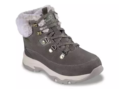 Ботинки Skechers Trego Snow Worries, цвет оливковый зеленый