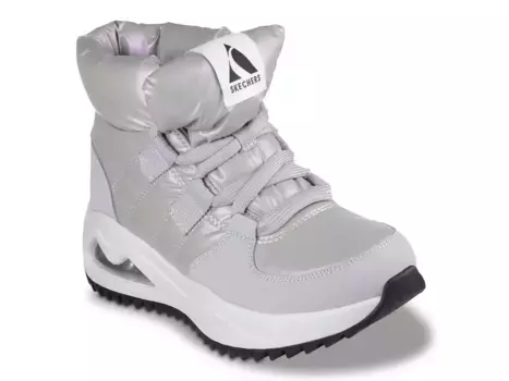 Ботинки Skechers Uno Peaks, серебристый металлик