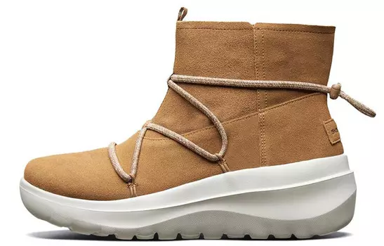 Ботинки Skyhigh Ultra Snow женские каштановые Skechers