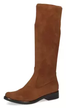 Ботинки-слипоны Caprice, классического силуэта, голенище размера XS, цвет Brandy