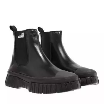 Ботинки sneakerd.gomma55 vitello Love Moschino, черный