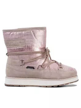 Ботинки снегоступы Luhta, розовый