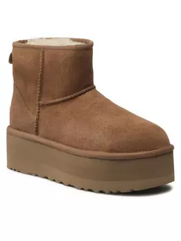 Ботинки снегоступы Ugg, коричневый