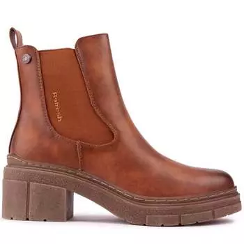 Ботинки со ластовицей Refresh, коричневый