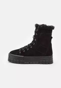 Ботинки со шнурами Tamaris 1-26841-41, цвет black