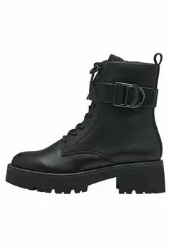 Ботинки со шнурками Tamaris, цвет black