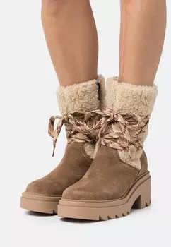 Ботинки со шнурками Tamaris, цвет brown