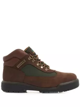 Ботинки со вставками Timberland, коричневый
