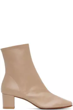 Ботинки София серо-коричневого цвета BY FAR