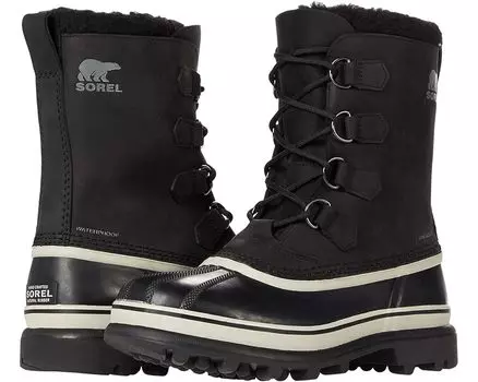 Ботинки SOREL Caribou, цвет Black/Dark Stone