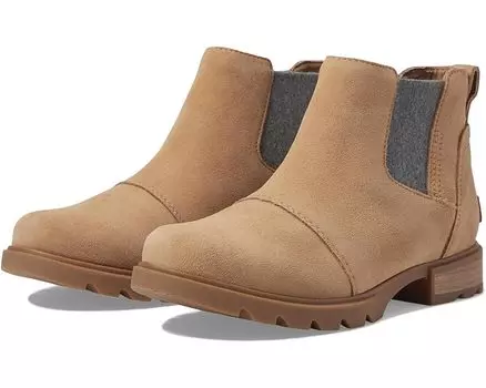 Ботинки SOREL Emelie III Chelsea Waterproof, цвет Tawny Buff/Gum 2