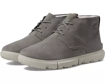 Ботинки SOREL Explorer Next Drift Waterproof, цвет Quarry/Dove